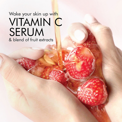 Lakme Blush & Glow Strawberry Freshness Gel Face Wash With Vitamin C Serum