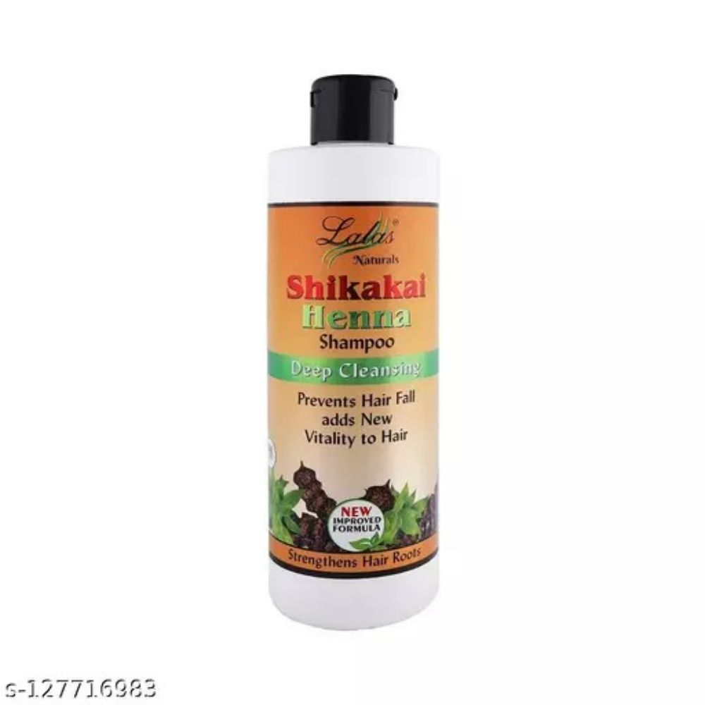 Lalas Naturals Shine Nourish Shampoo With Shikakai & Henna