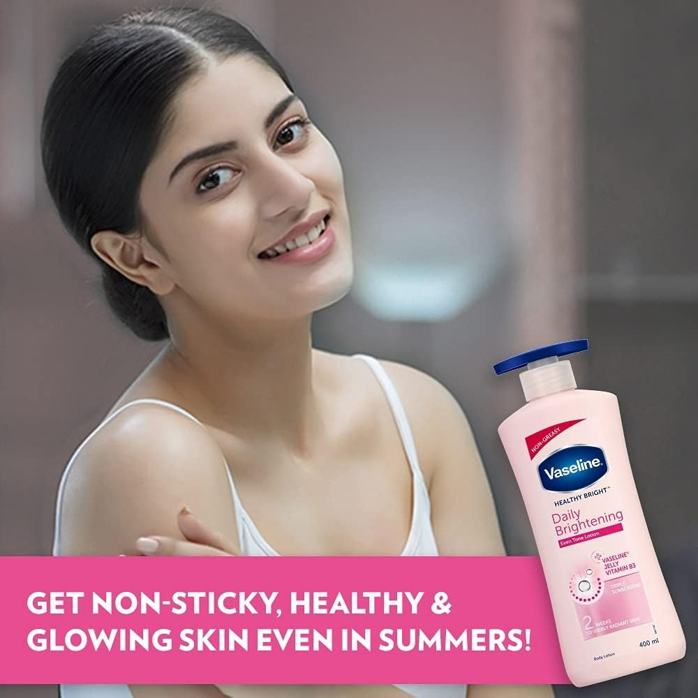 Vaseline Healthy Bright Daily Brightening Body Lotion - Drmedicart