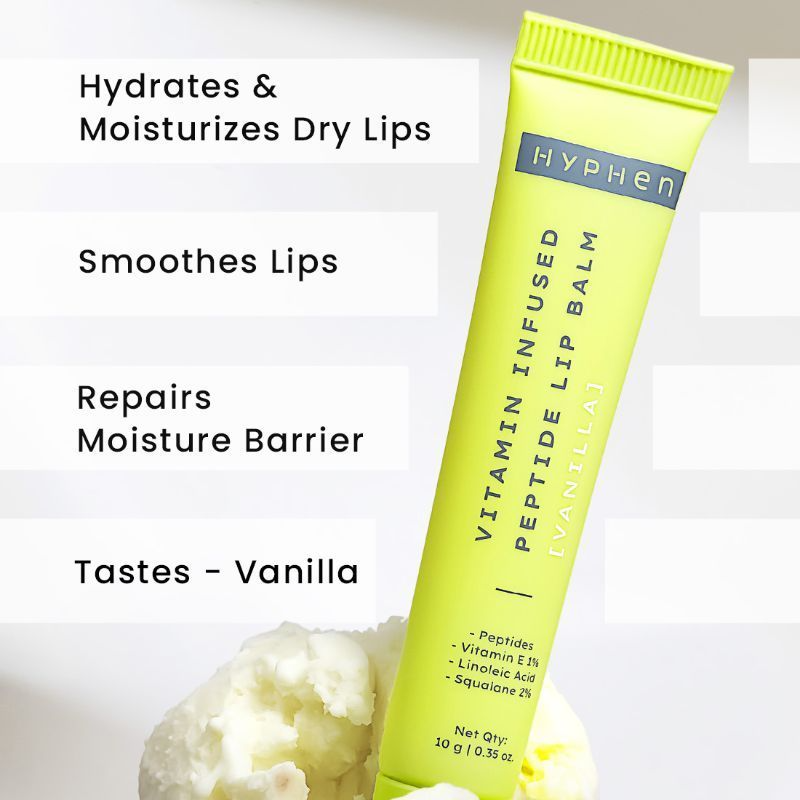 Hyphen By Kriti Sanon Vitamin Infused Peptide Lip Balm - Peach