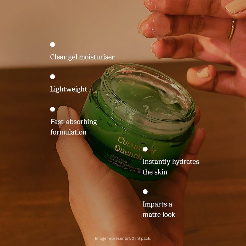 82°E By Deepika Padukone Cucumber Quench Moisturiser, Instant Hydration