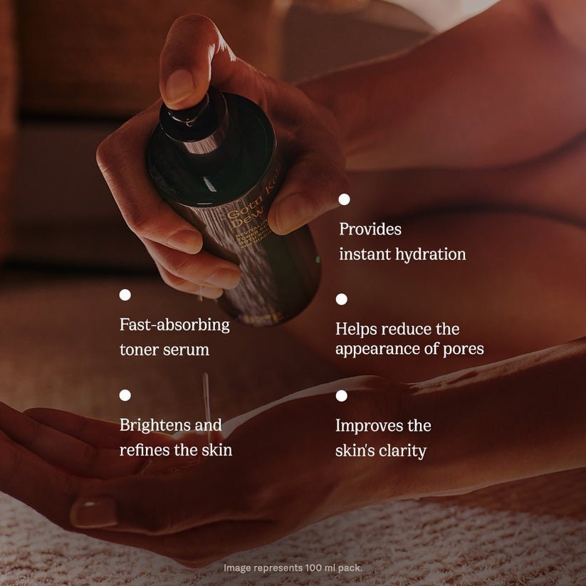 82°E By Deepika Padukone Gotu Kola Dew Toner serum With Gotu Kola & Niacinamide, Reduce Pores, Instant Hydration