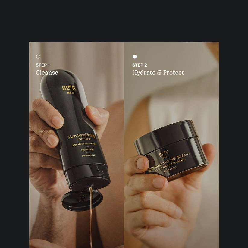 82°E By Deepika Padukone Moisturiser With SPF 40 PA+++ With Gotu kola and Ceramides, Hydrates Skin