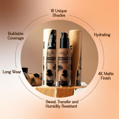 LoveChild By Masaba Gupta Lights. Camera. Foundation - Dark Chocolate Ballet