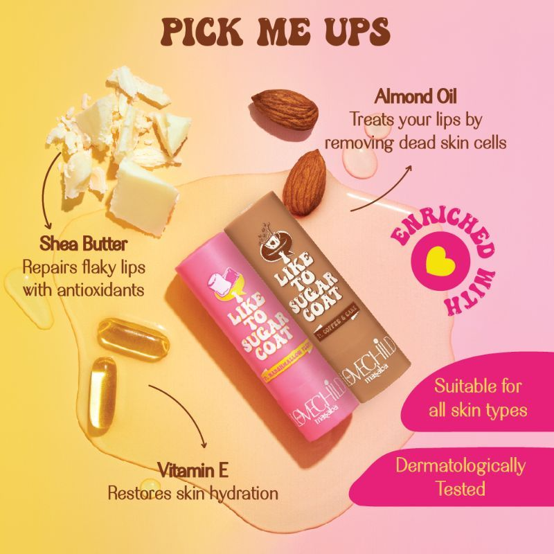 LoveChild By Masaba Gupta Lip Balm - I Like To Sugar Coat Marshmallow Fluff