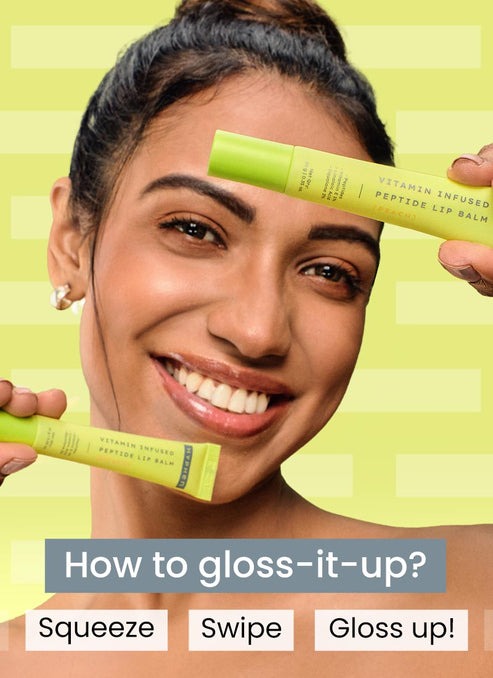 Hyphen By Kriti Sanon Vitamin Infused Peptide Lip Balm - Vanilla, for Dry & Chapped Lips, Hydrating & Moisturizing Balm