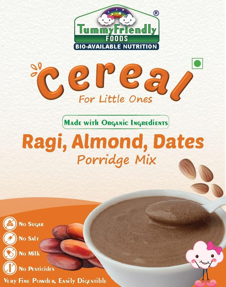 TummyFriendly Foods Organic Millet Khichdi Mix With Vegetables for Toddler Cereal - Drmedicart