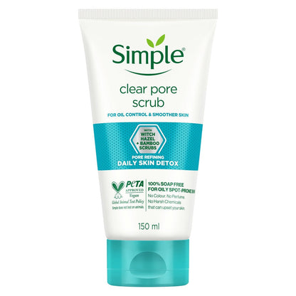 Buy Simple Daily Skin cleanse  Clear Pore Facial Scrub from DrMediCart, Ship from India to USA