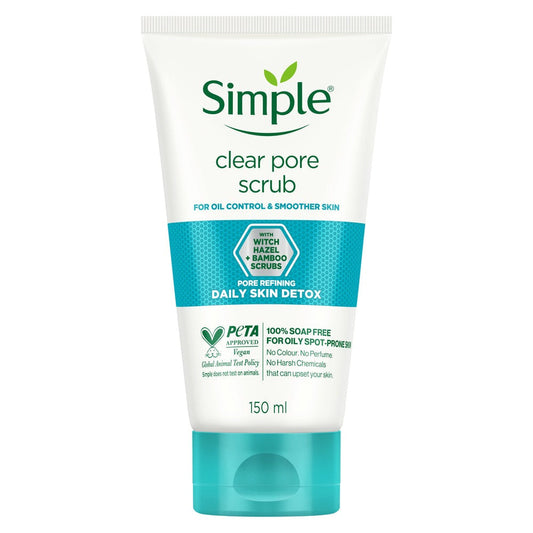 Buy Simple Daily Skin cleanse  Clear Pore Facial Scrub from DrMediCart, Ship from India to USA