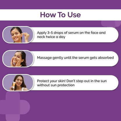 The Derma Co 10% Cica-Glow Face Serum for Glowing Skin - Drmedicart