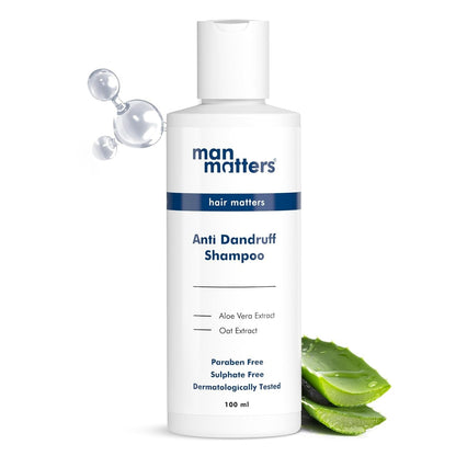 Man Matters 2% Ketoconazole Anti Dandruff Shampoo, Cruelty Free, Vegan, No Side Effects