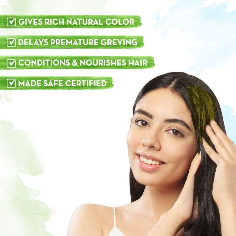 Mamaearth Natural Henna Paste For Rich Naturally Colored Hair - Drmedicart