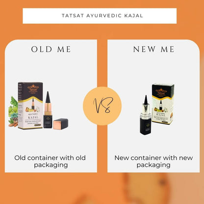 Tatsat 100% Natural Certified Ayurvedic Kajal With Pure Herbs