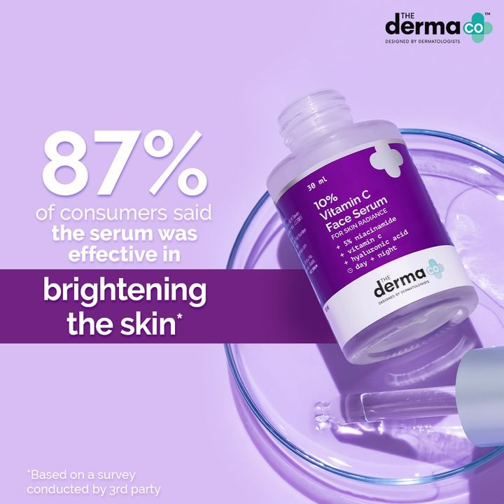 The Derma Co 10% Vitamin C Face Serum For Skin Radiance - Drmedicart