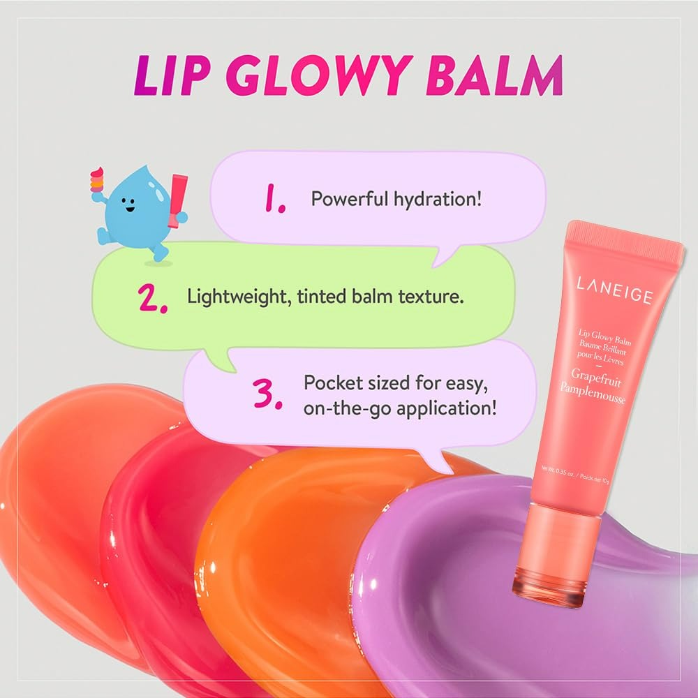 Laneige Lip Glowy Balm  - Korean skincare