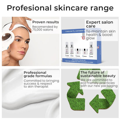 Professional O3+ Whitening Facial Kit for Tan-Pigmented Skin