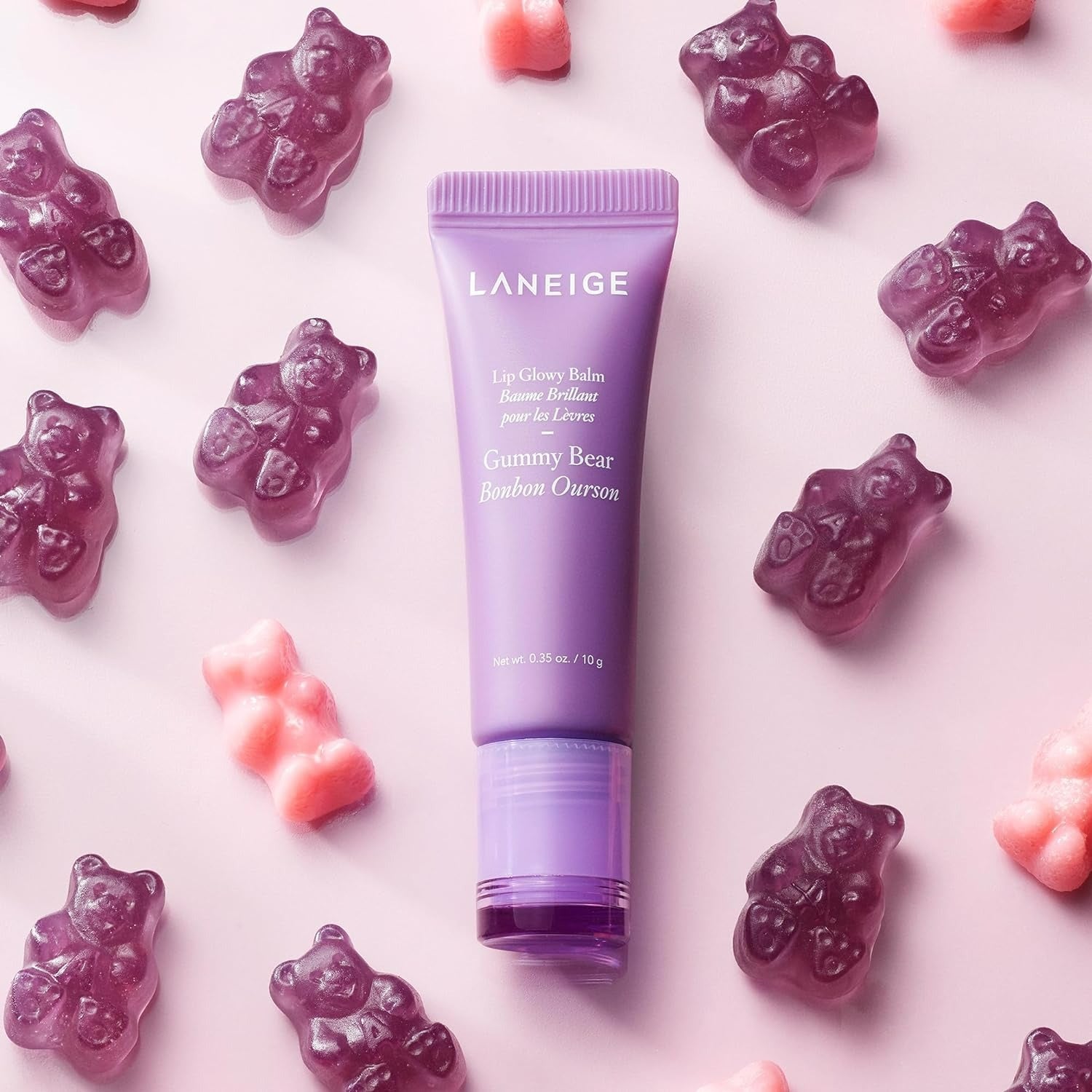 Laneige Lip Glowy Balm Gummy Bear - Korean skincare