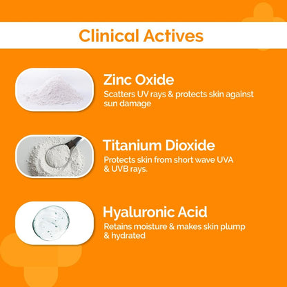 The Derma Co 1% Hyaluronic Tinted Sunscreen Gel - Drmedicart