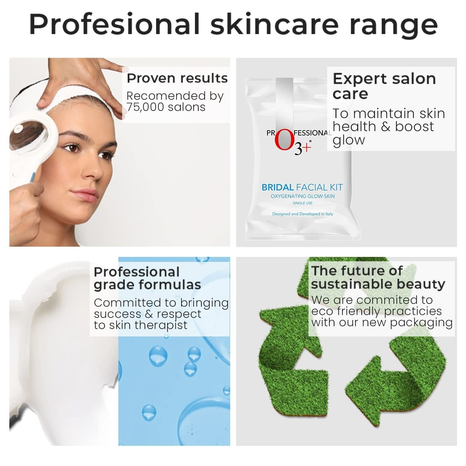 Professional O3+ Bridal Facial Kit Oxygenating Glow Skin