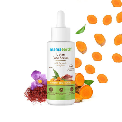 Mamaearth Ubtan Face Serum For Skin Brightening