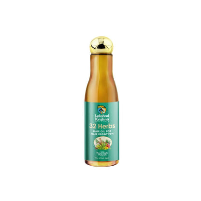 Lakshmi Krishna Naturals 32 Herbs Hair Oil for Hair Regrowth
