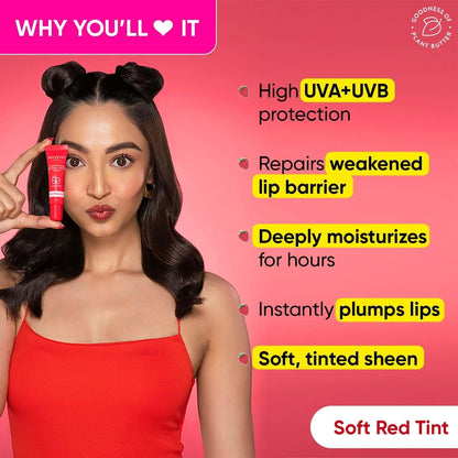 Dot & Key Barrier Repair Ceramide & Peptide SPF 50+, PA+++ Lip Balm - Red Romance