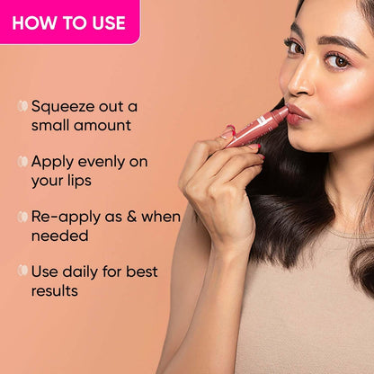 Dot & Key Barrier Repair Ceramide & Peptide SPF 50 PA+++, UVA+UVB Lip Balm - Warm Nude