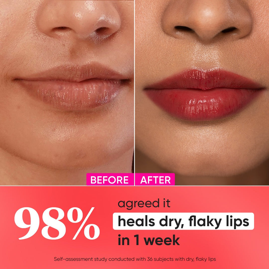 Dot & Key Barrier Repair Ceramide & Peptide SPF 50+, PA+++ Lip Balm - Red Romance