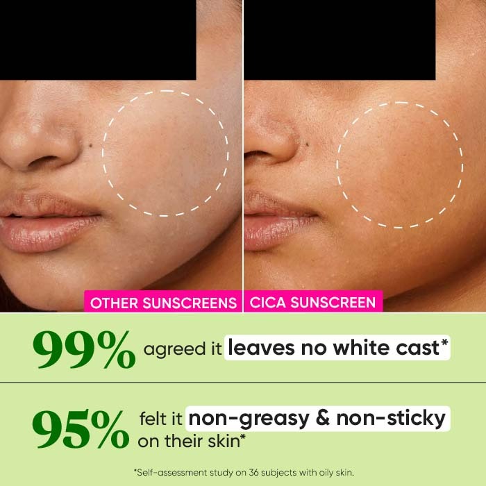 Dot & Key Cica + Niacinamide Face Sunscreen SPF 50 PA+++