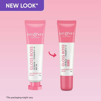 Dot & Key Gloss Boss Watermelon Rush Lip Balm