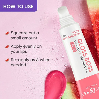 Dot & Key Gloss Boss Watermelon Rush Lip Balm