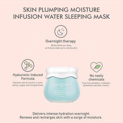 Dot & Key Skin Plumping Moisture Infusion Water Sleeping Mask - DrMediCart
