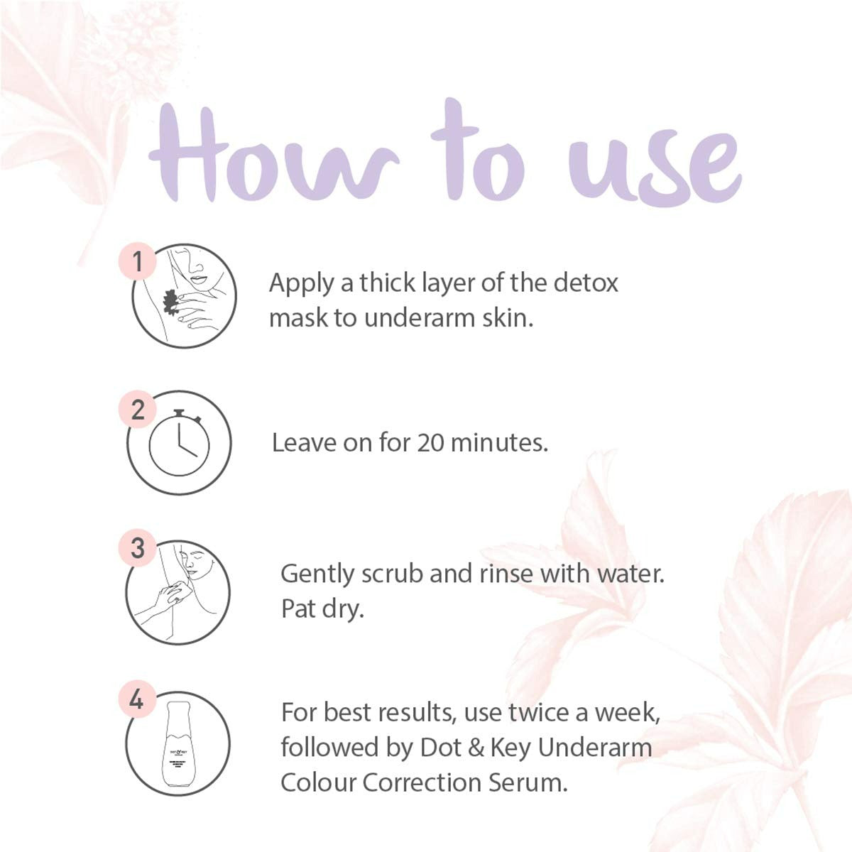 Dot & Key Underarm Detox Charcoal Mask - DrMediCart
