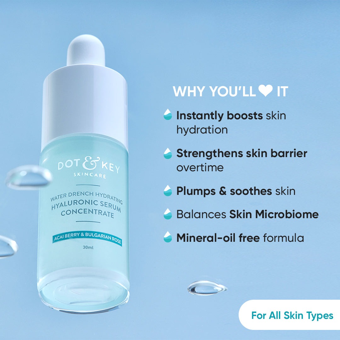 Dot & Key Water Drench Hydrating Hyaluronic Serum Concentrate