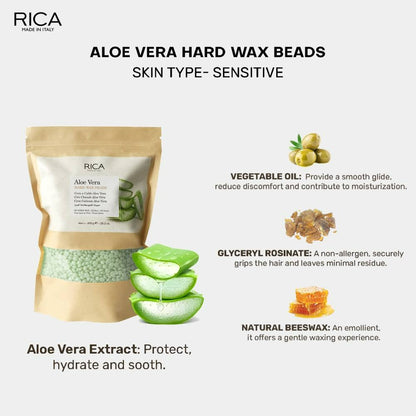 Rica Aloe Vera Hard Wax Beads