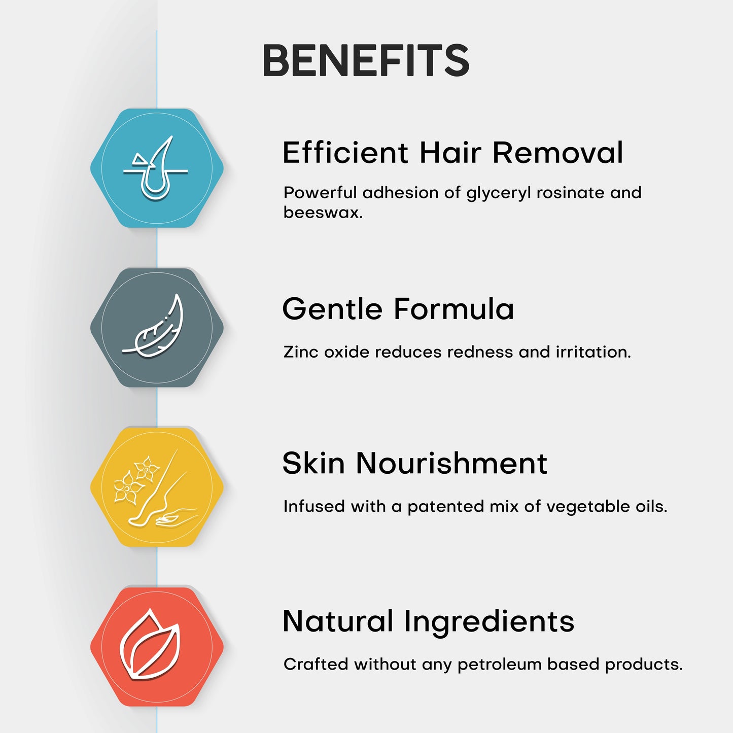 Rica Aloe Vera Roll On Lipo Wax Refill With Aloe Vera Extract