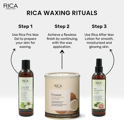 Rica Coconut Liposoluble Hair Removal Wax for Very Dry Skin