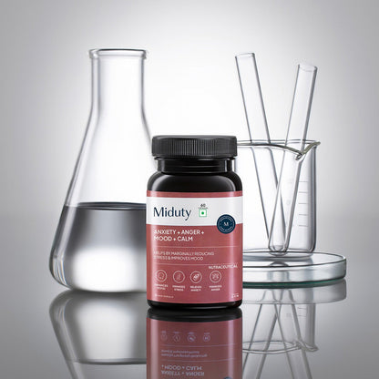 Miduty by Palak Notes Anxiety + Anger + Mood + Calm Capsules