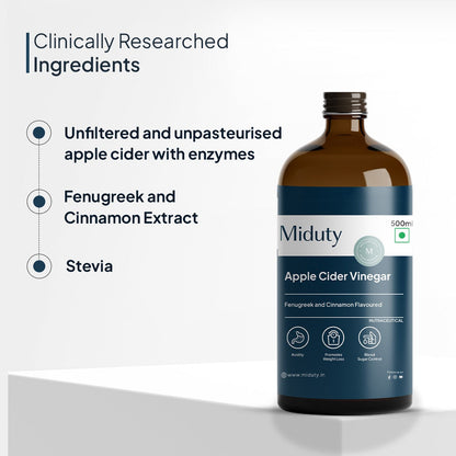 Miduty by Palak Notes Apple Cider Vinegar