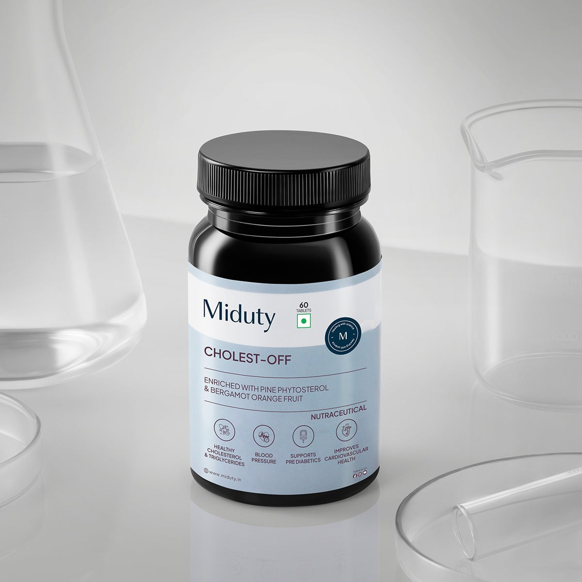 Miduty by Palak Notes Cholest-Off Tablets