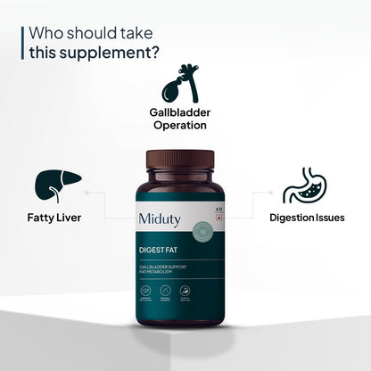 Miduty by Palak Notes Digest Fat Bila Salts Capsules