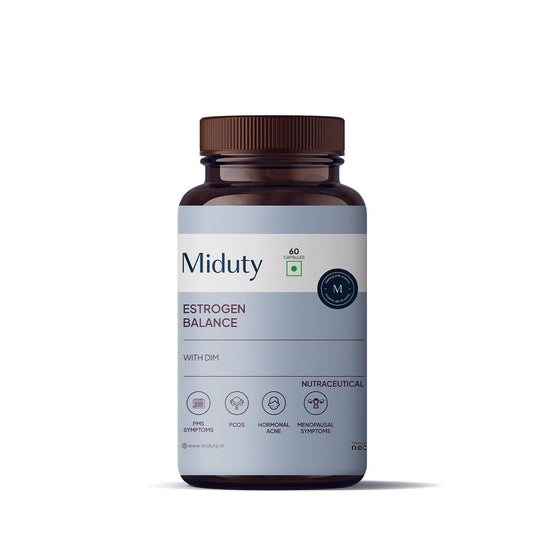 Buy Miduty by Palak Notes Estrogen Balance With Dim Capsules from DrMediCart, Ship from India to USA