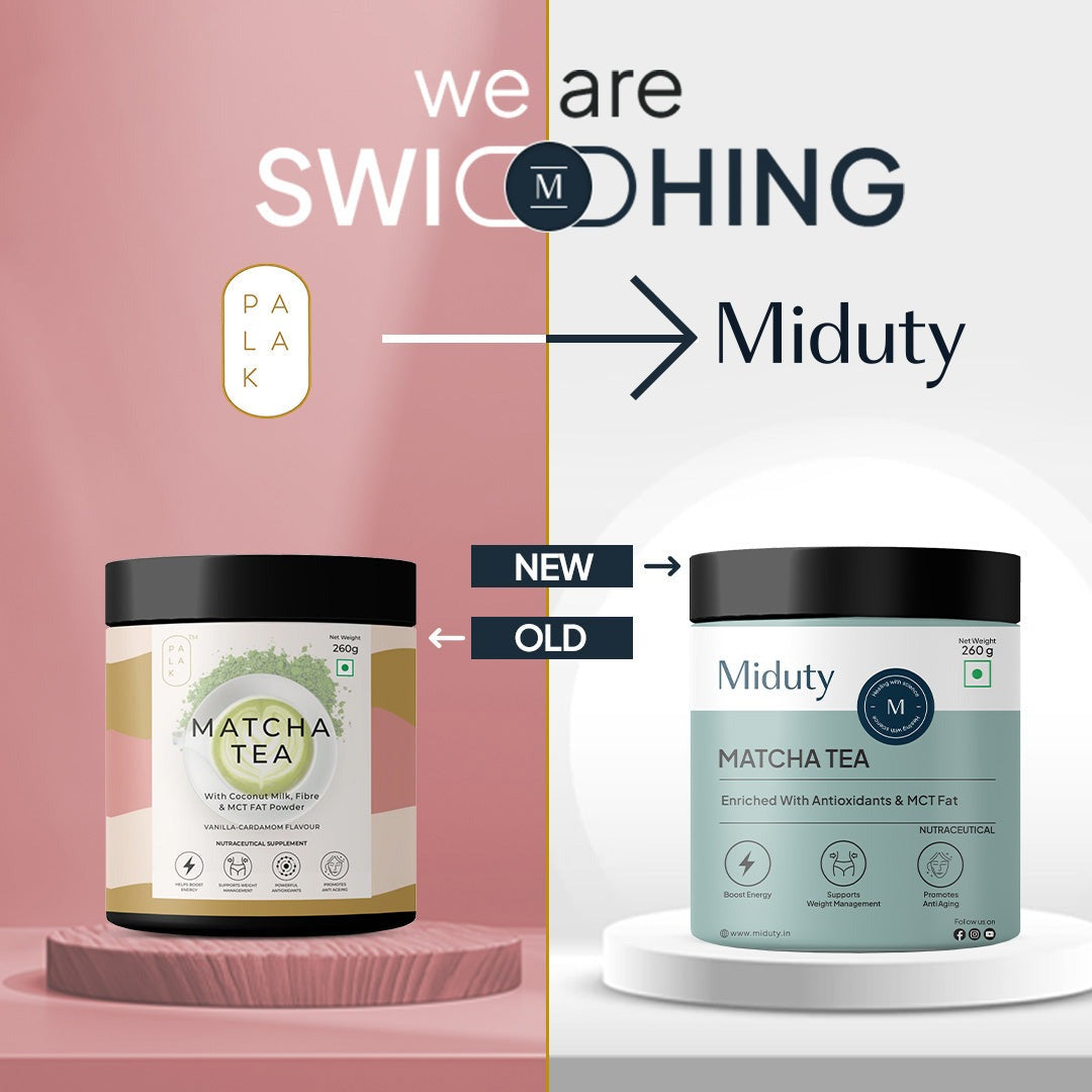 Miduty by Palak Notes Matcha Tea