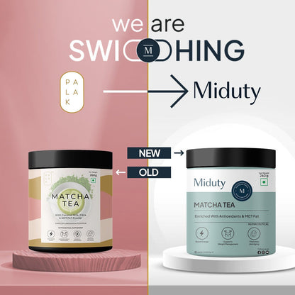 Miduty by Palak Notes Matcha Tea