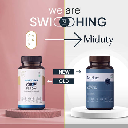 Miduty by Palak Notes Multivitamin One Per Day Capsules