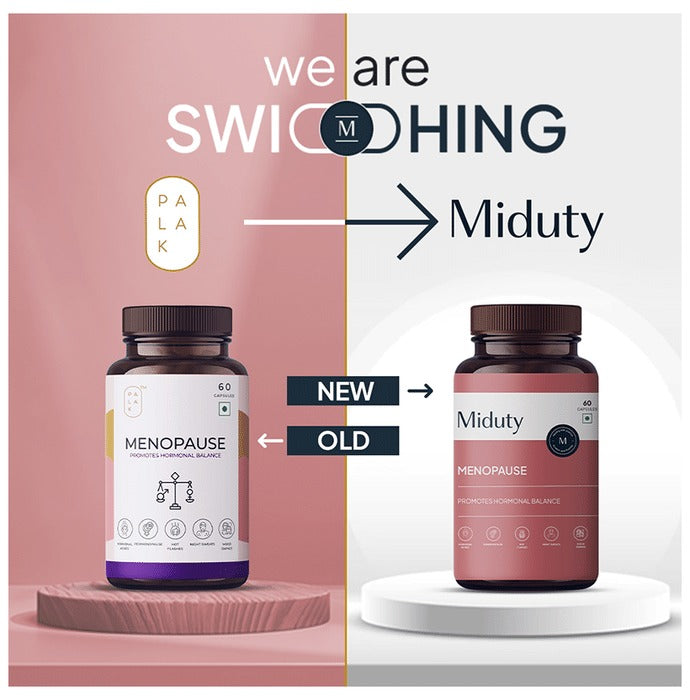 Miduty by Palak Notes Menopause Capsules