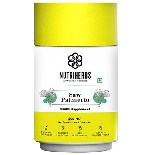 Nutriherbs Saw Palmetto 450mg Capsules