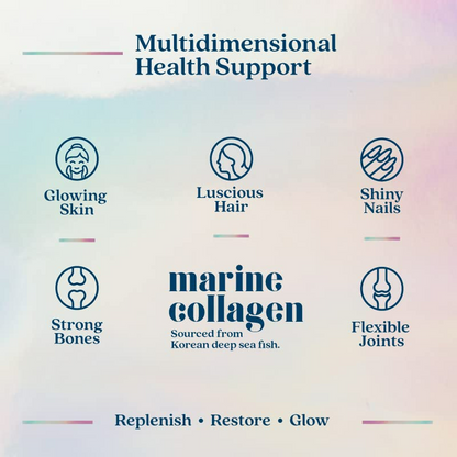 Wellbeing Nutrition Pure Korean Marine Collagen Powder - Unflavoured For Skin, Hair, Nails, Bone & Joint