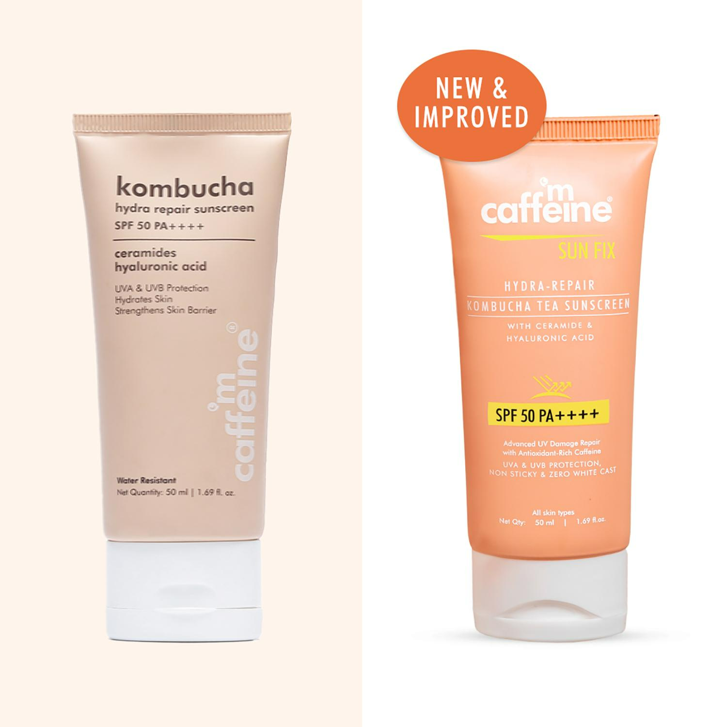 mCaffeine Kombucha Hydra Repair Sunscreen SPF50 PA++++