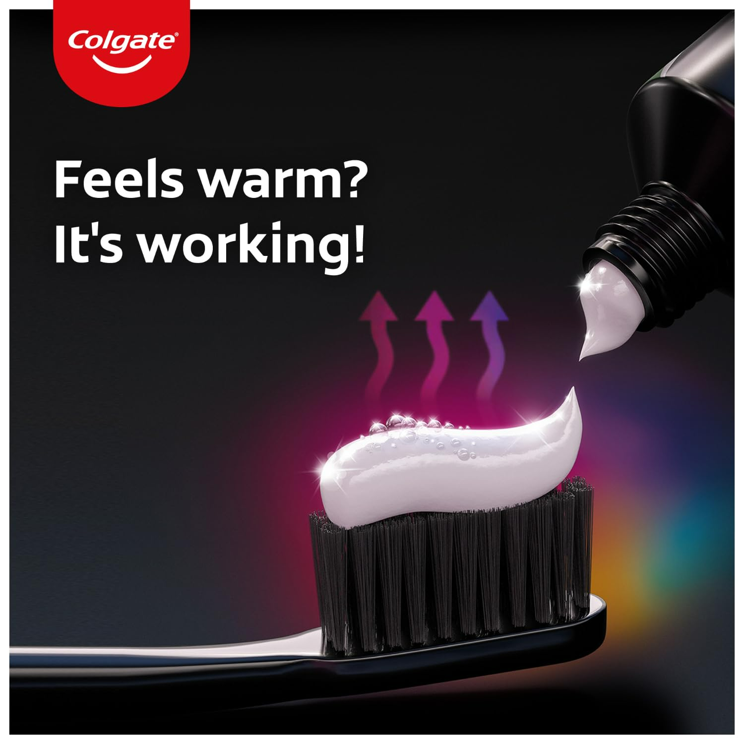 Colgate Visible White O2 Teeth Whitening Toothpaste with Peppermint Sparkle